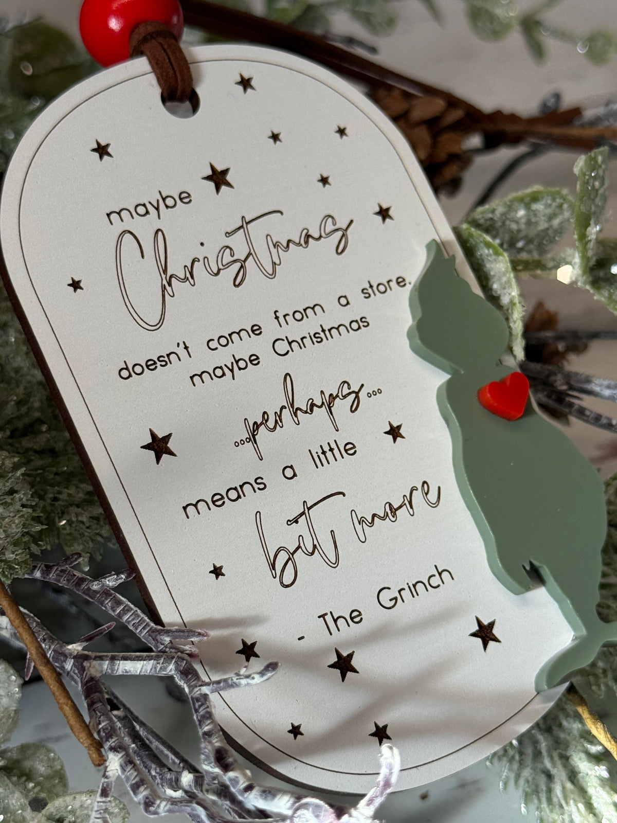 A Little Bit More Christmas Ornament