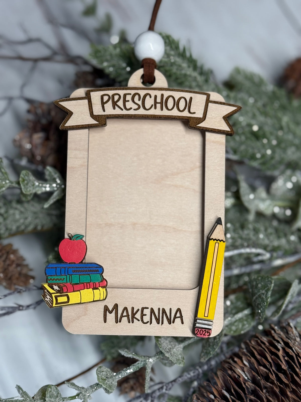 School Picture Ornament