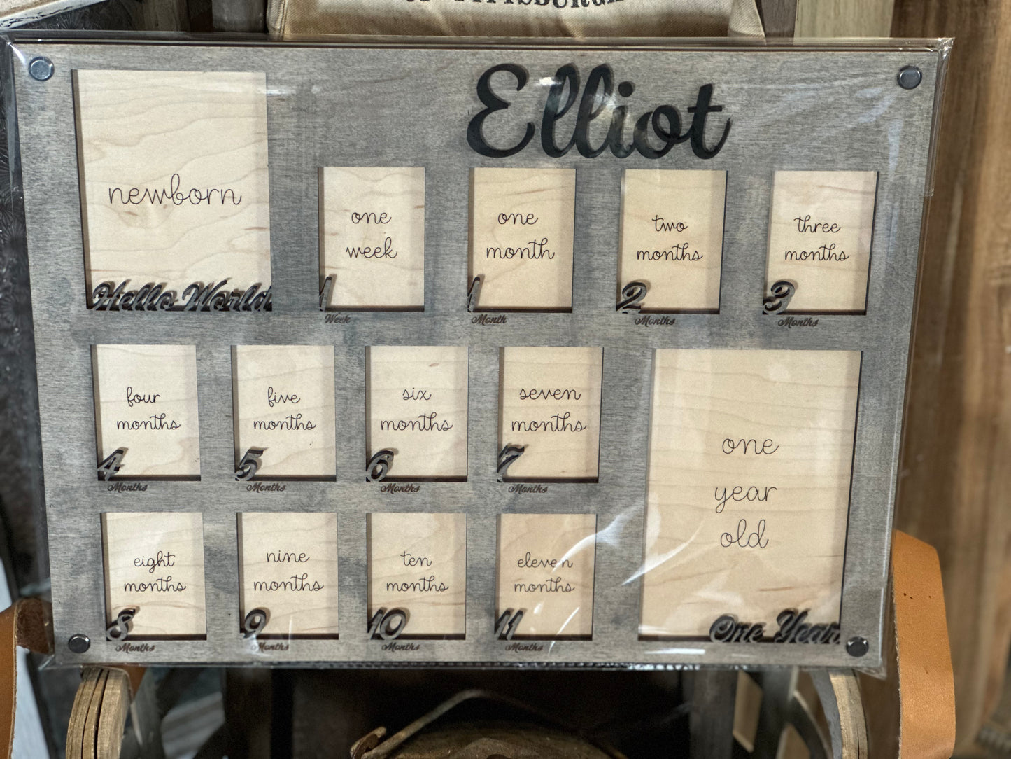 First Year Picture Frame