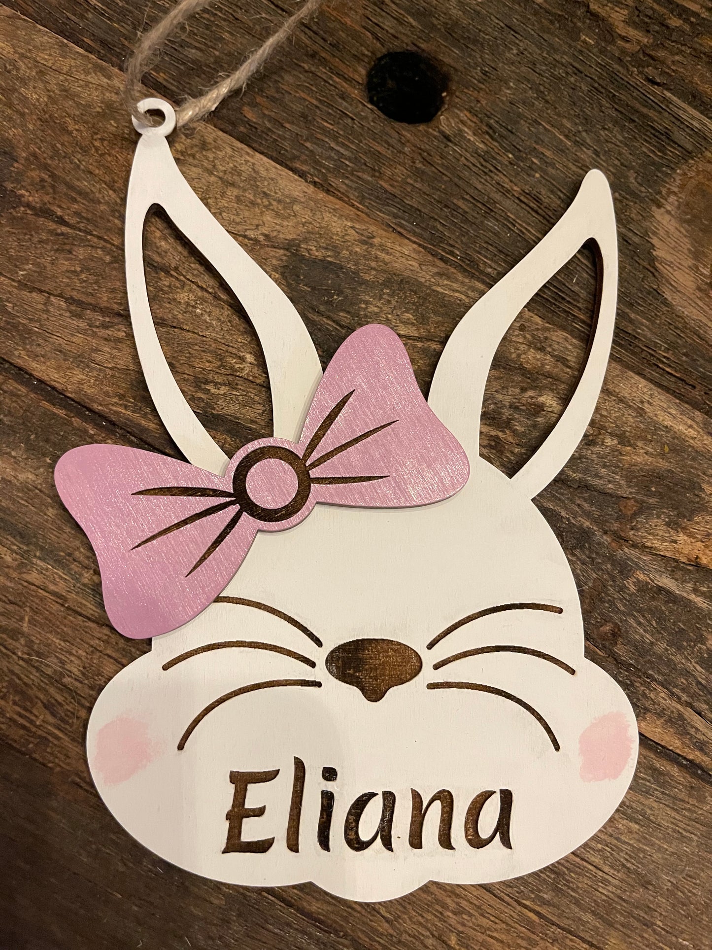 Bunny Easter Tags