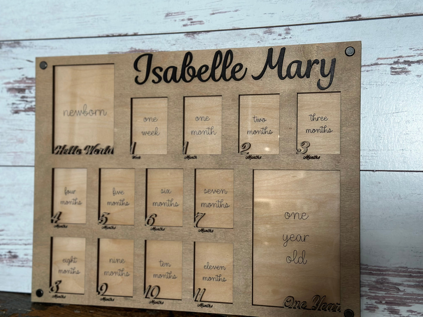 First Year Picture Frame