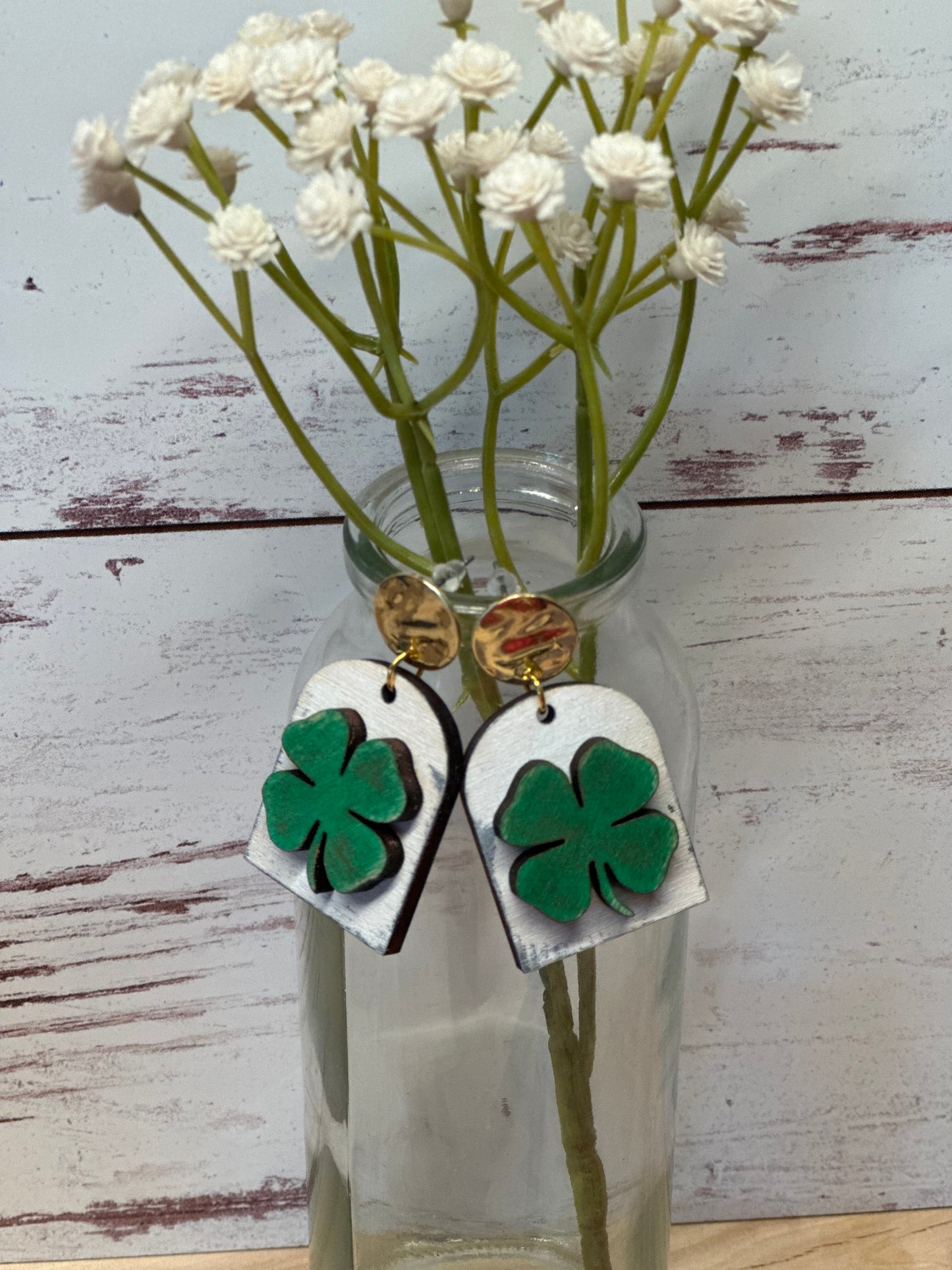 Rustic Shamrocks