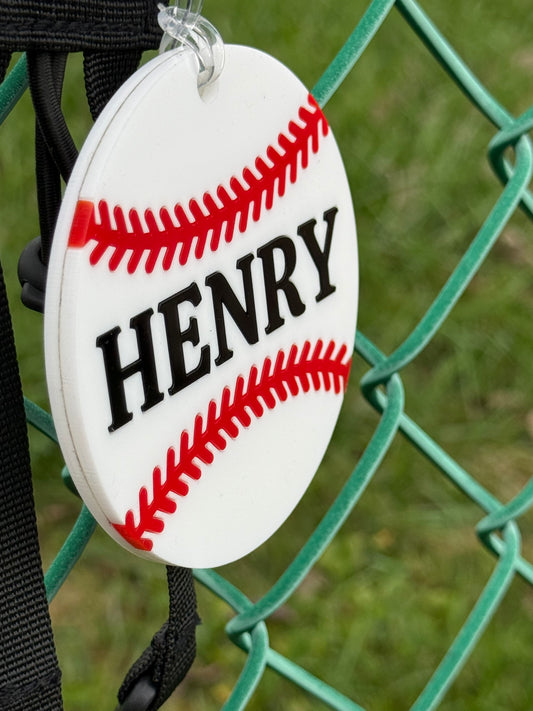 Bag Tag ONLY (no dugout holder included)
