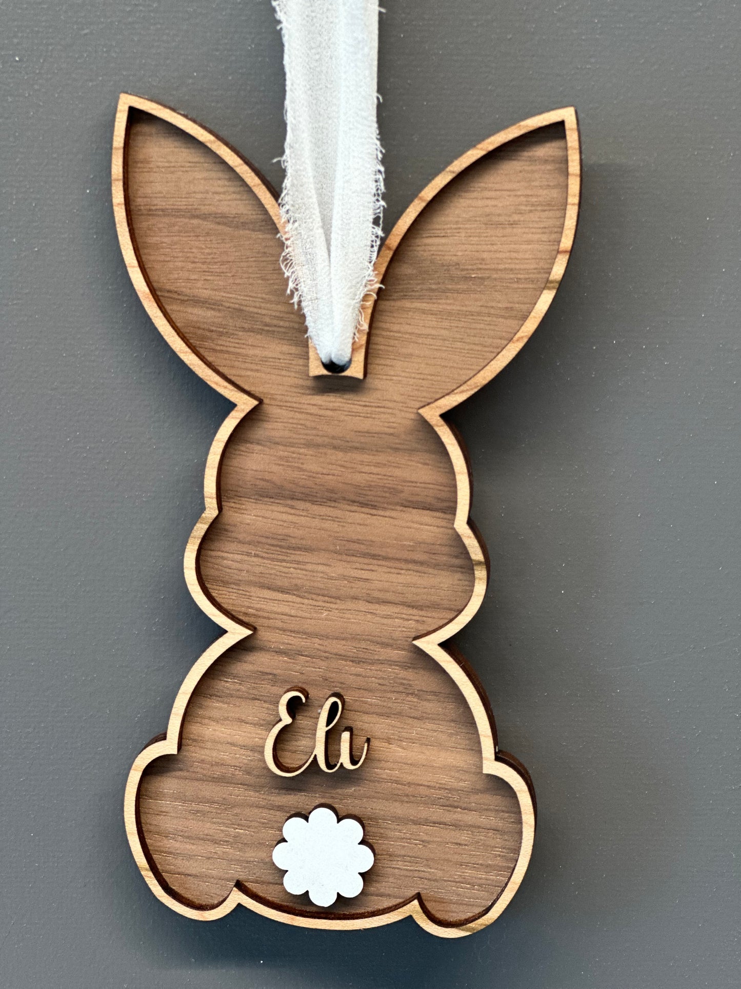 Bunny Basket Tag