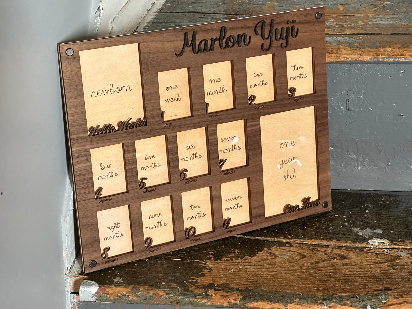 First Year Picture Frame