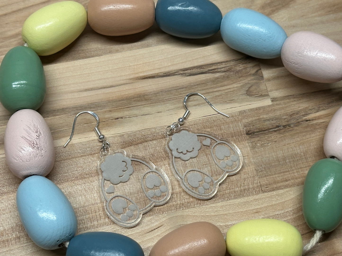 Bunny Butt Earrings