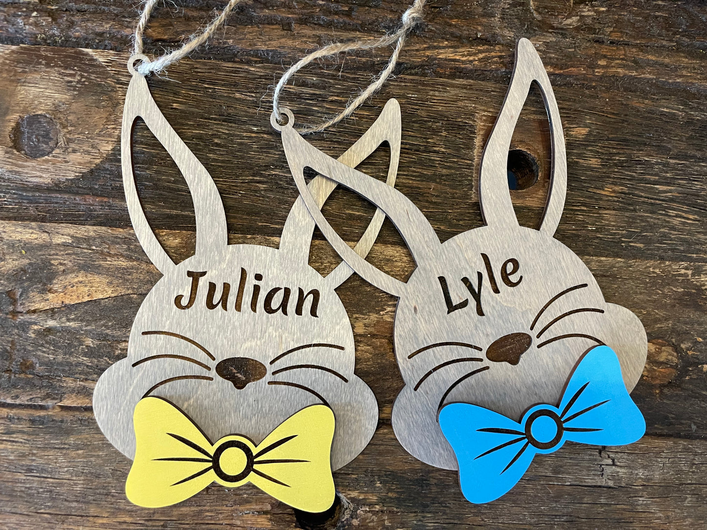 Bunny Easter Tags