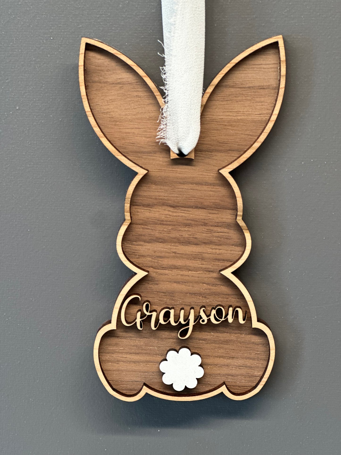 Bunny Basket Tag