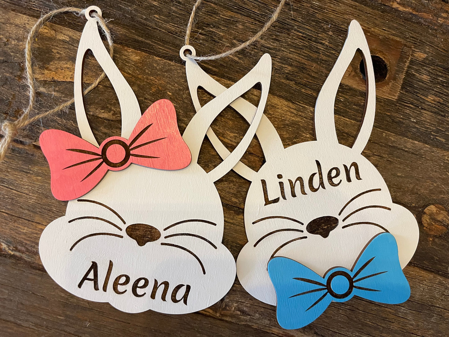 Bunny Easter Tags