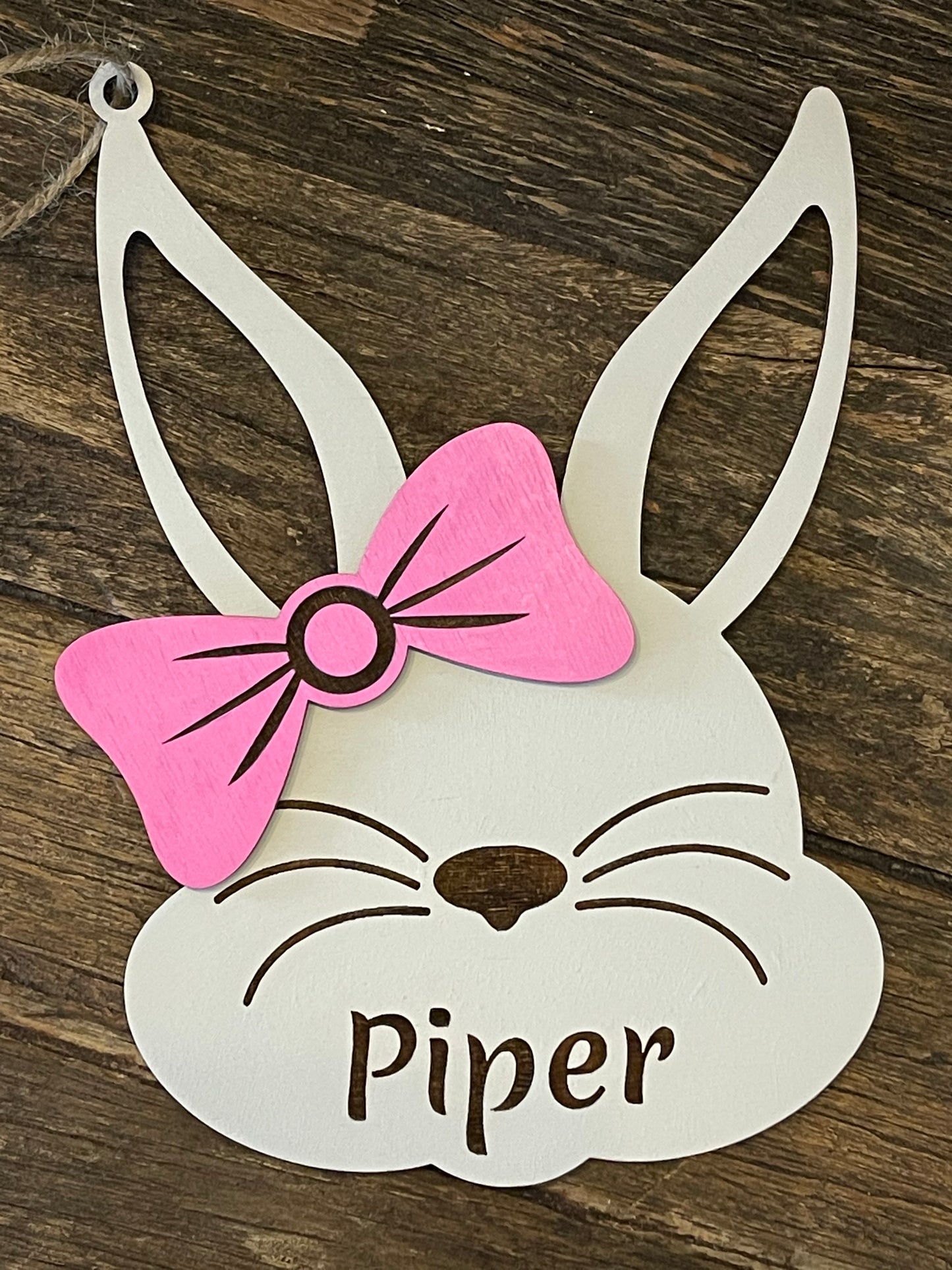 Bunny Easter Tags