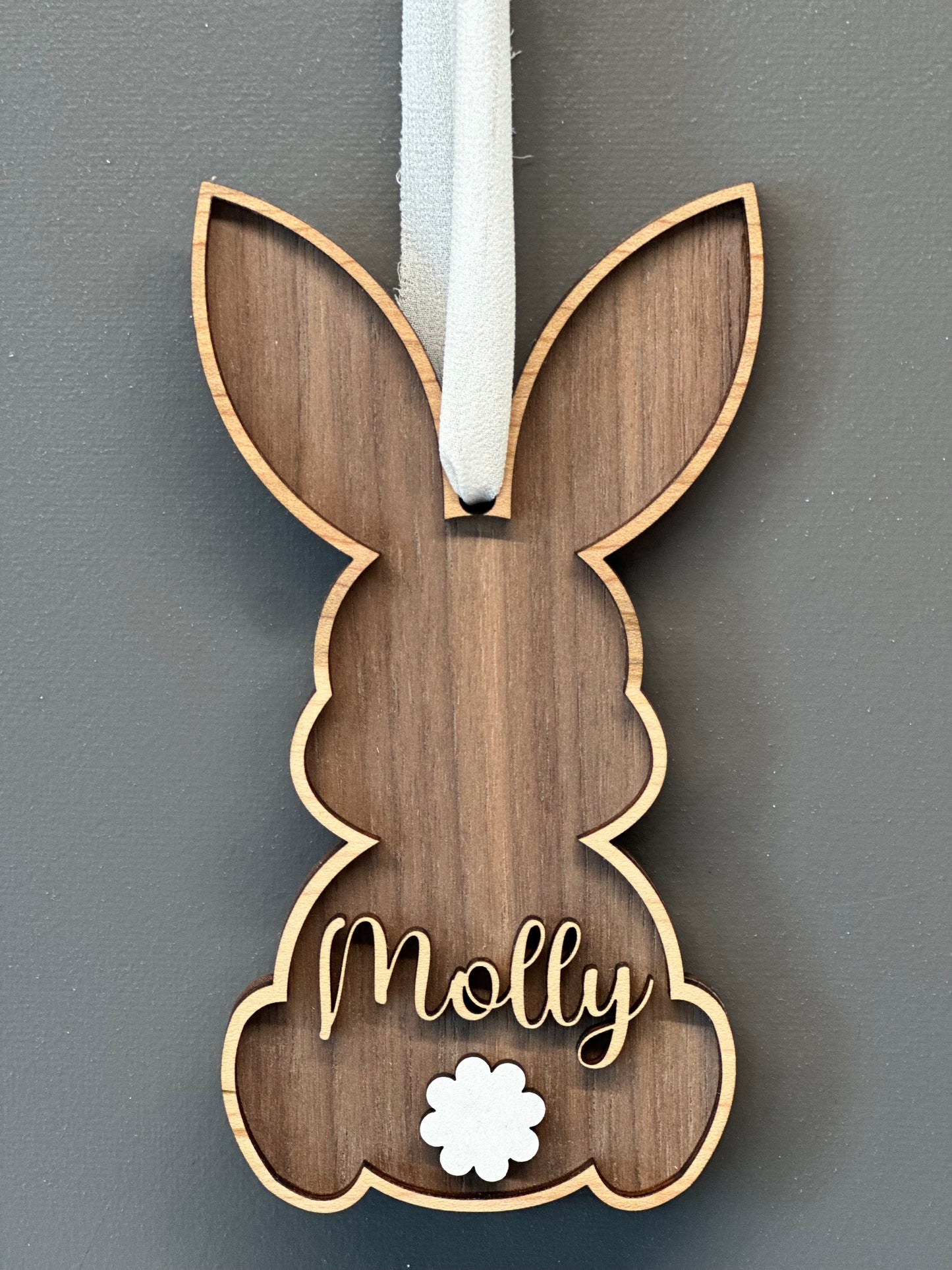 Bunny Basket Tag