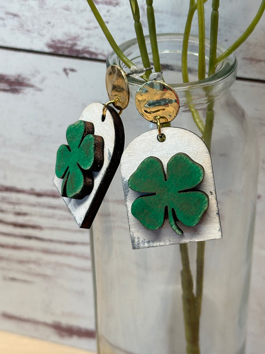 Rustic Shamrocks