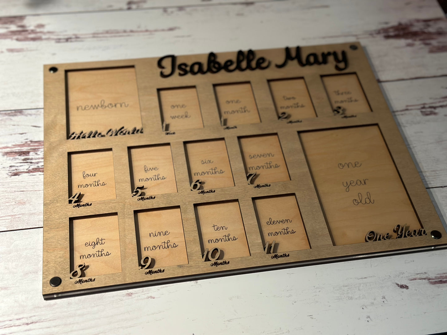 First Year Picture Frame