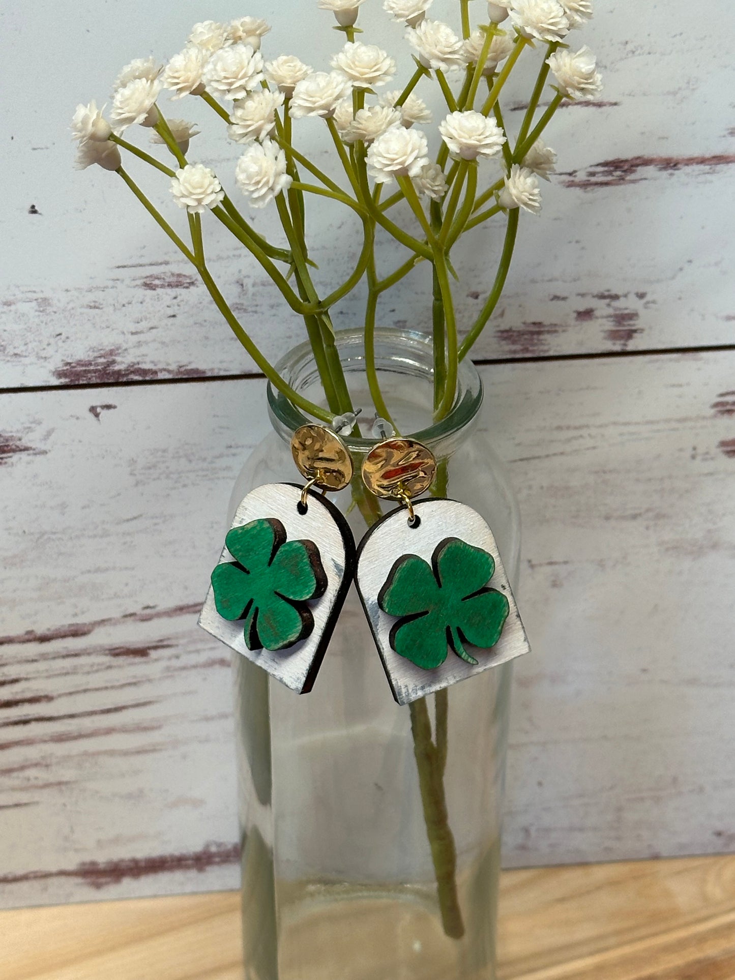 Rustic Shamrocks
