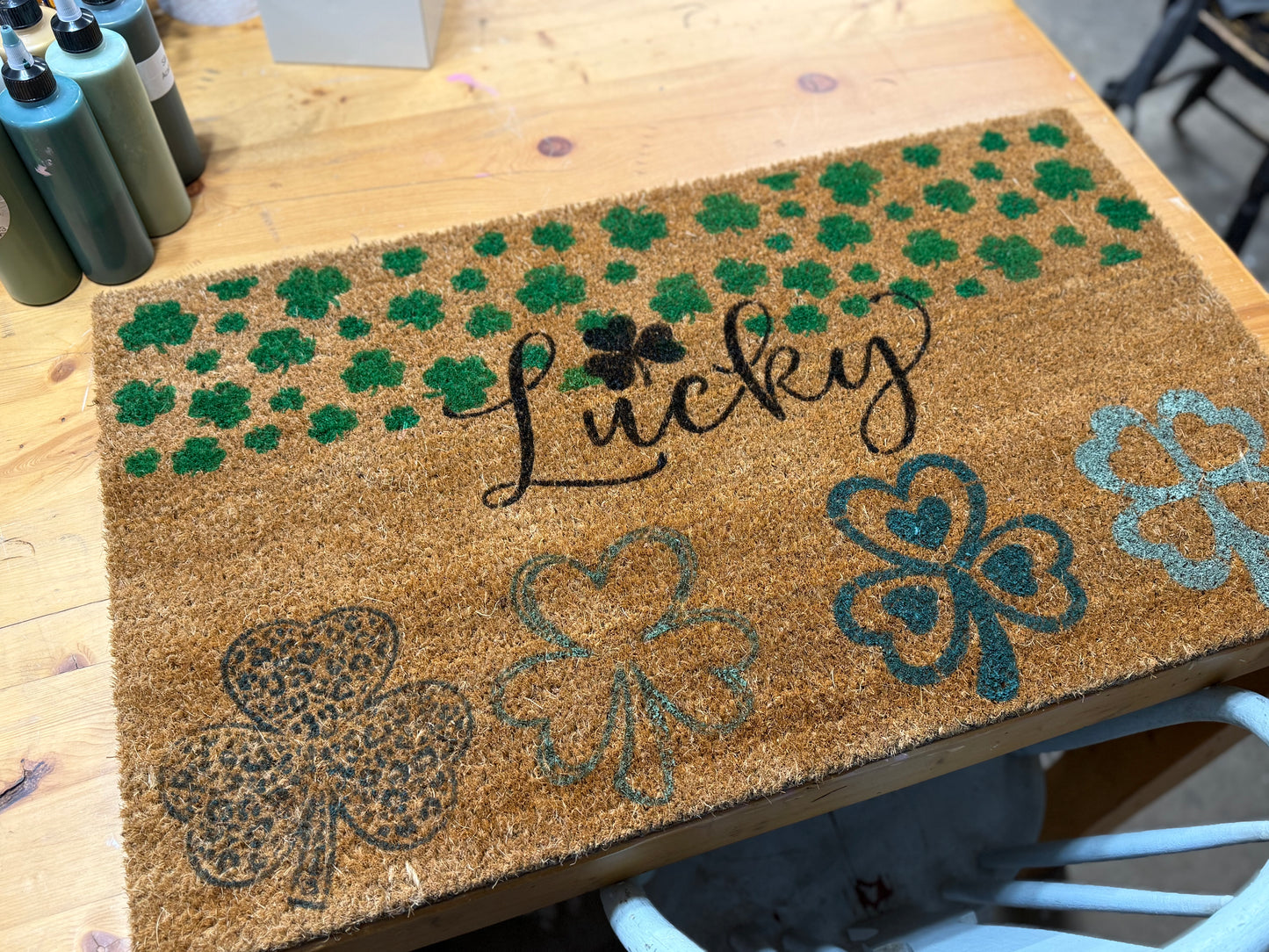 Shamrocks and Chicks Paint Party