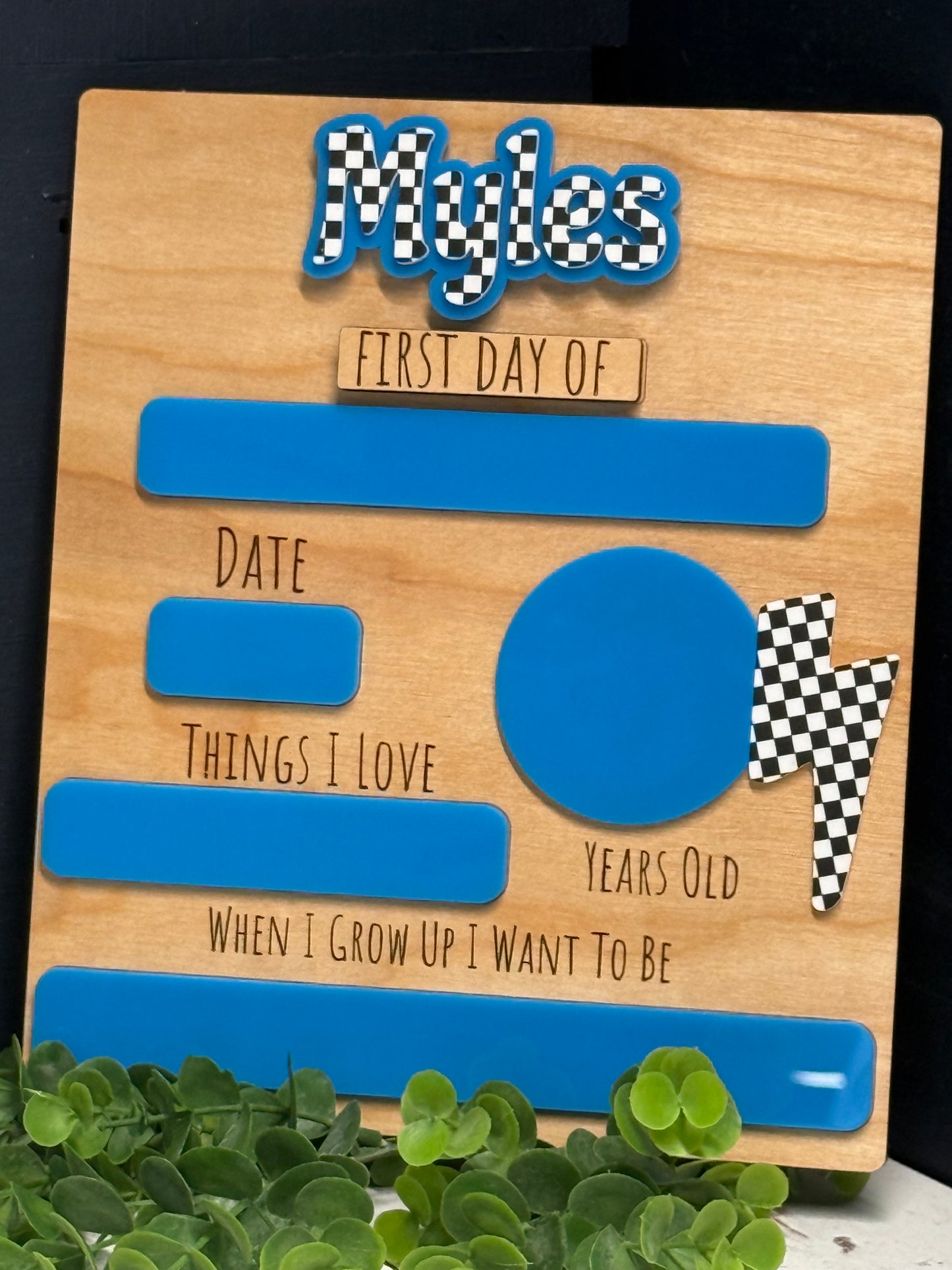 Rad Back to School Sign