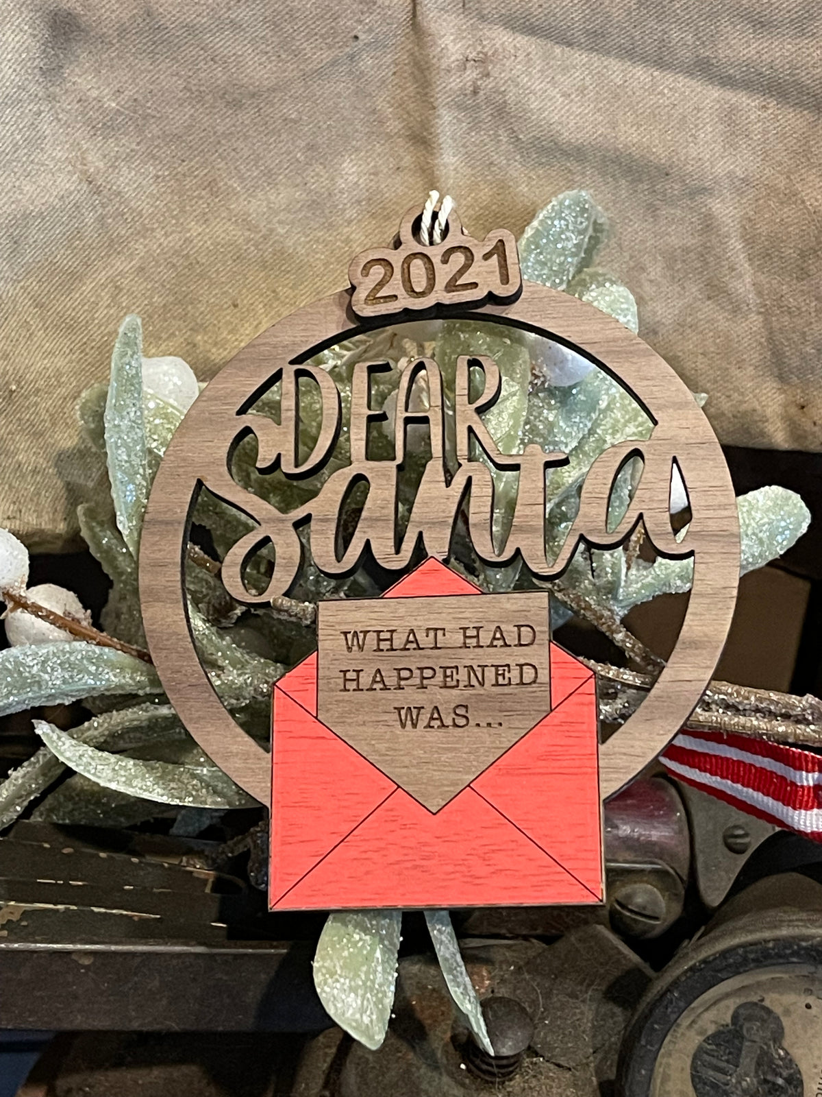 Dear Santa…I Can Explain! Ornament