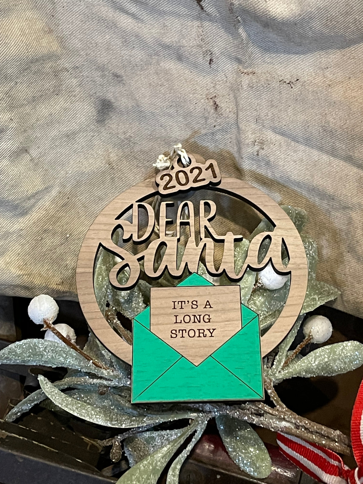 Dear Santa…I Can Explain! Ornament