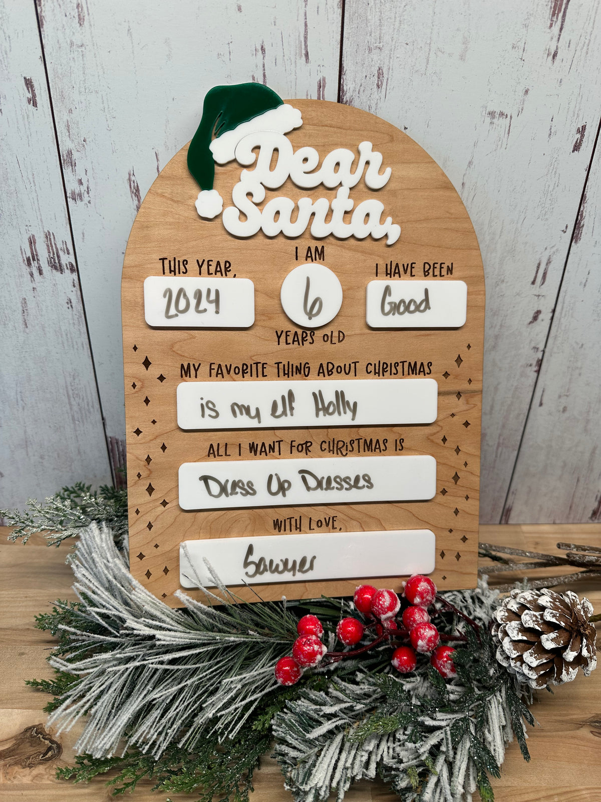 Dear Santa Board