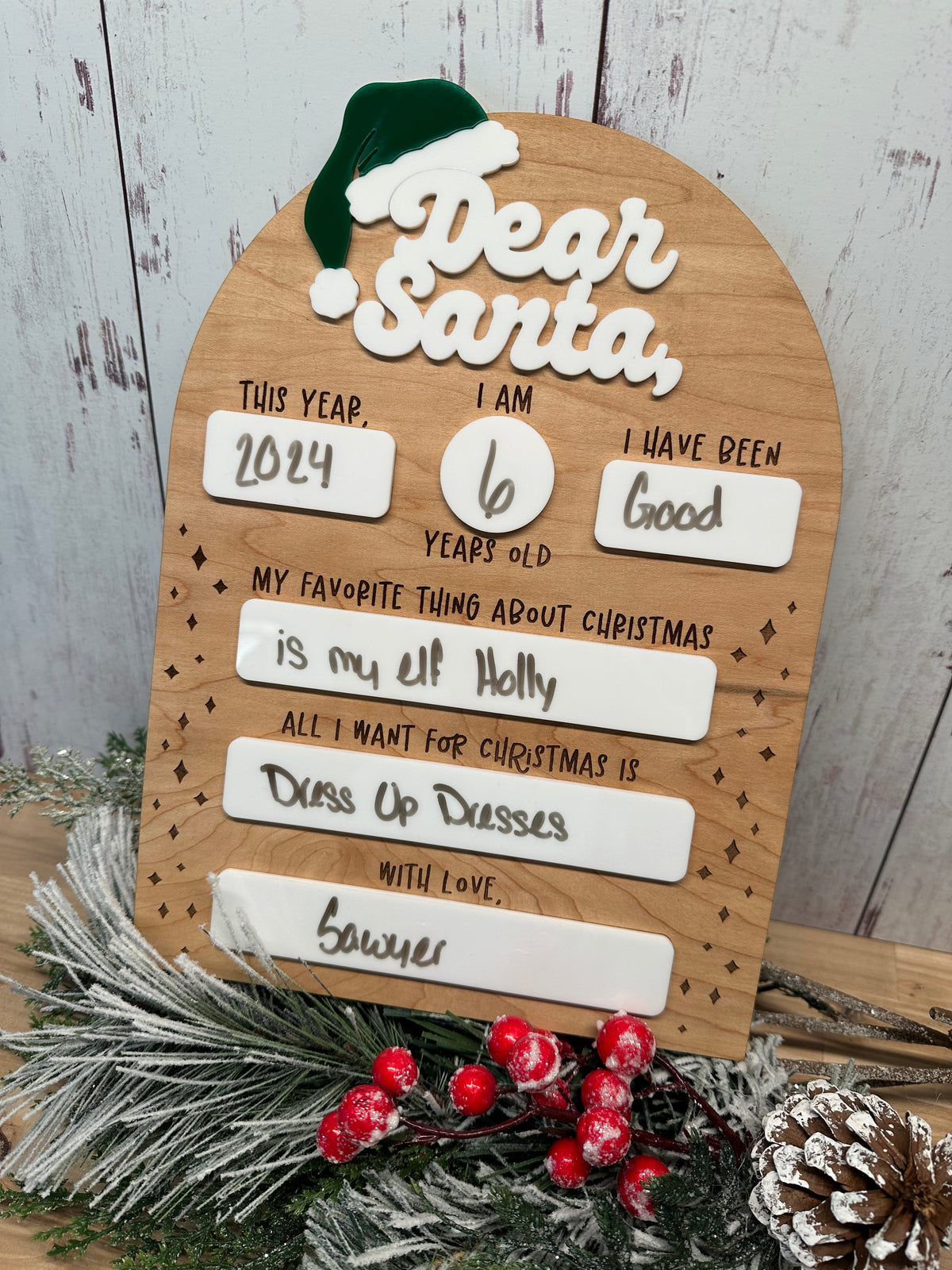 Dear Santa Board