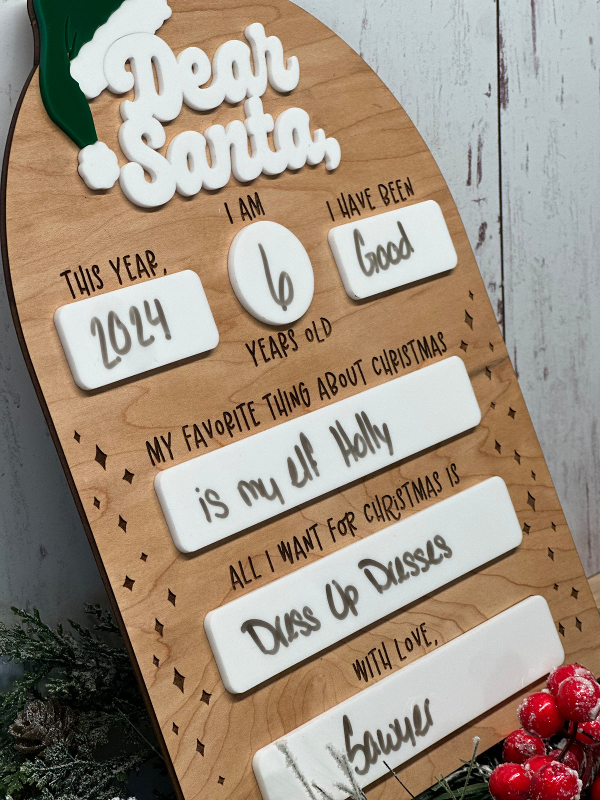 Dear Santa Board