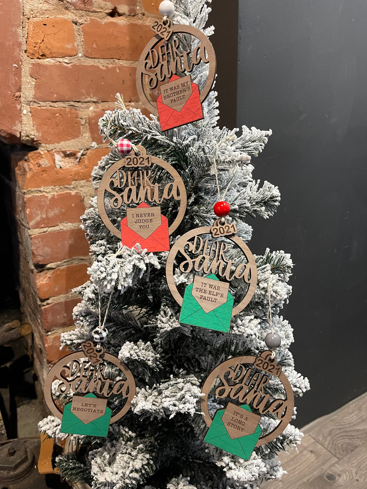 Dear Santa…I Can Explain! Ornament