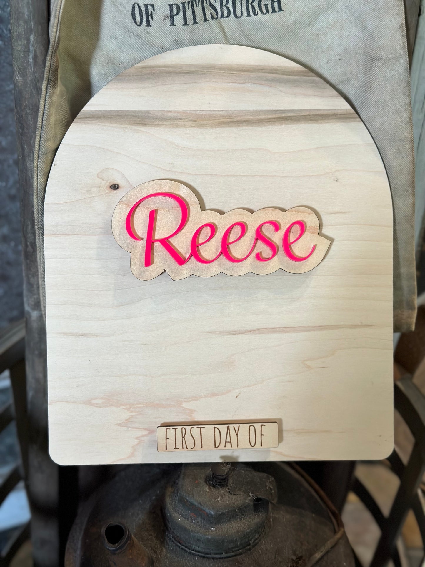 Additional Names for School Sign