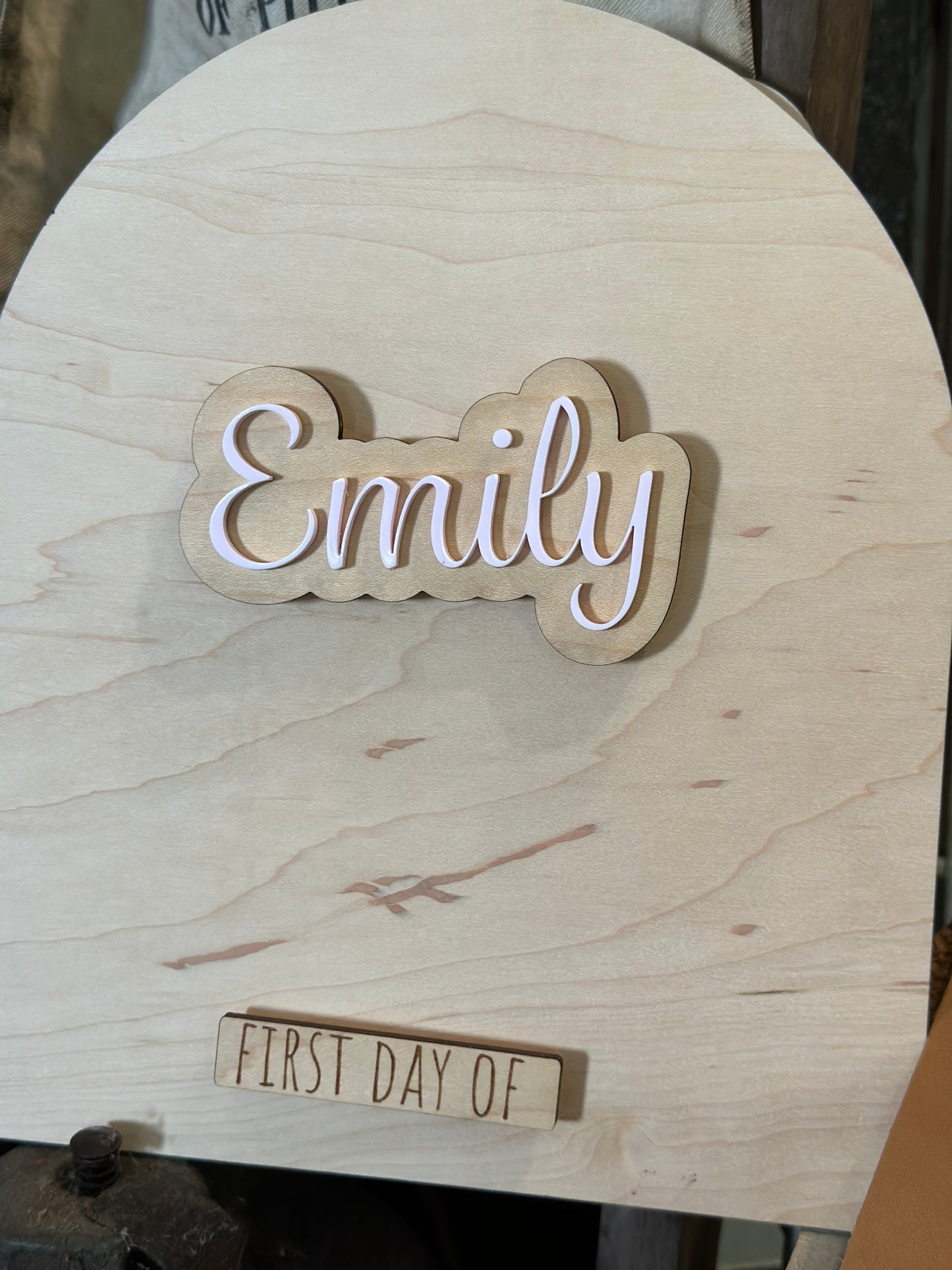 Greenery Back to School Sign
