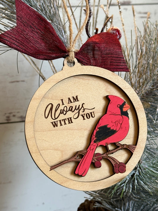 Cardinal Memorial Ornament