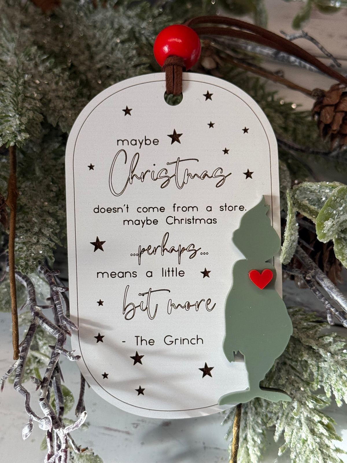A Little Bit More Christmas Ornament