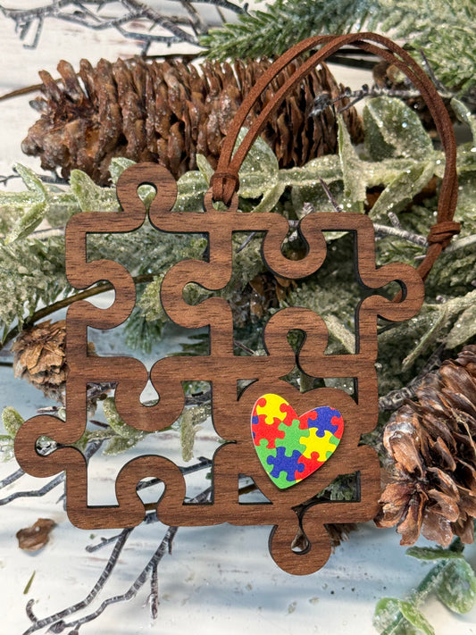 Your Unique Journey Autism Awareness Ornament