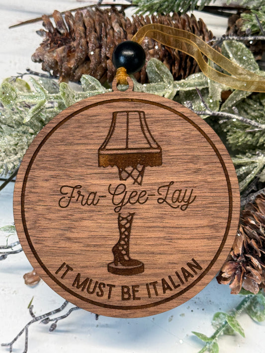 Major Award Leg Lamp Ornament