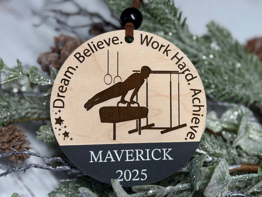 Gymnast Ornament