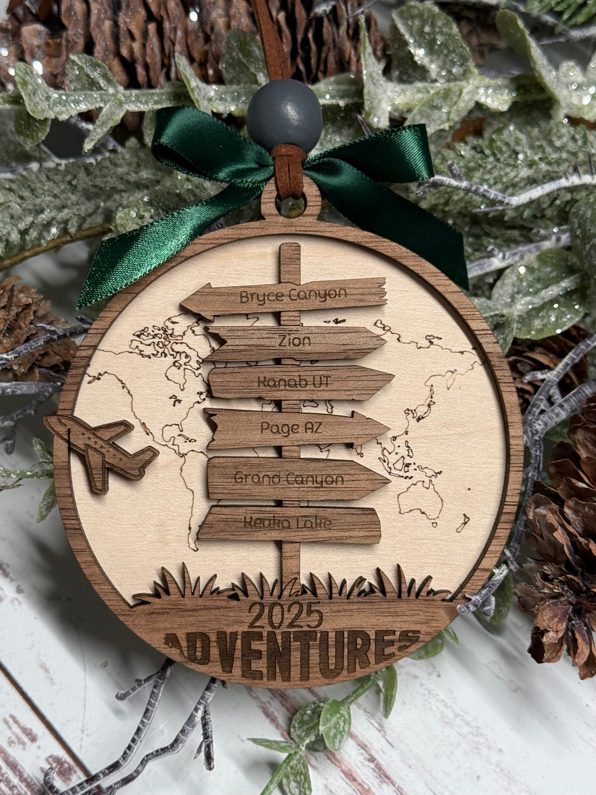 Adventure Signpost Ornament